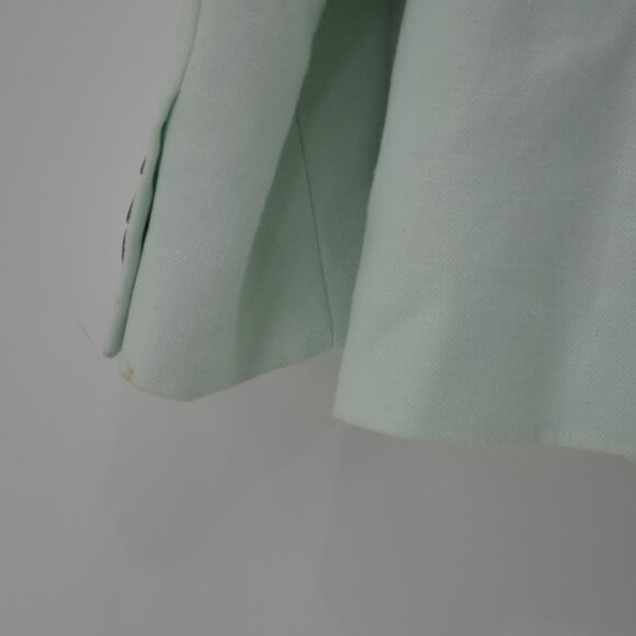 J Crew Parke Blazer In Stretch Linen Sea Spray H9710 Size 6 - Picture 10 of 16